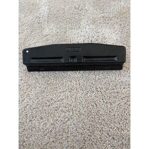 Vintage PUNCHODEX NO P-39 Black 3 Hole Punch Standard Paper Hole Made‎ in USA